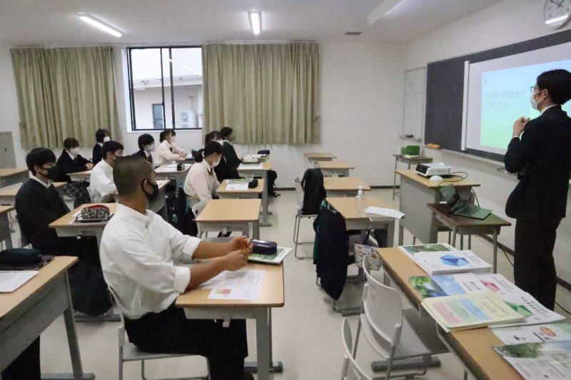 「大学出張講義」の様子