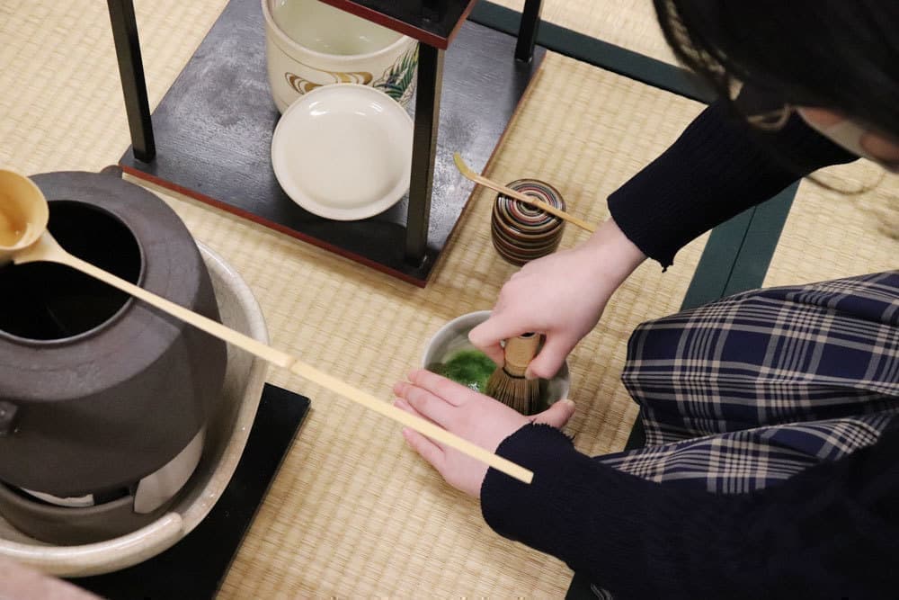 茶道部　活動風景