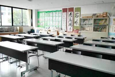 山村学園高等学校　書道室（５号館）